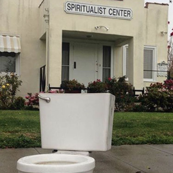 Toilets in the Wild Bold Journey spiritualist center.