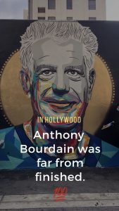 In Hollywood Anthony Bourdain Poster 💯