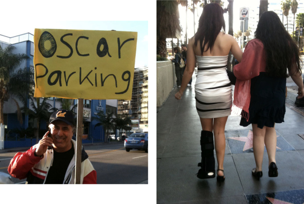 Oscarmania Oscar Parking And Broken Leg Party Girls.