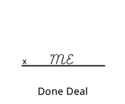 Me Inc. Done Deal graphic.